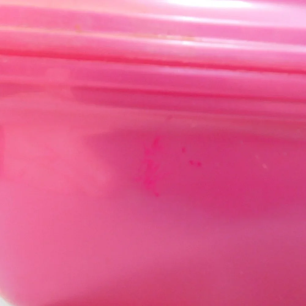 COPY - Caboodle Hot Pink Plastic Your Own Style Closure Inside Mirror Minor Scr…